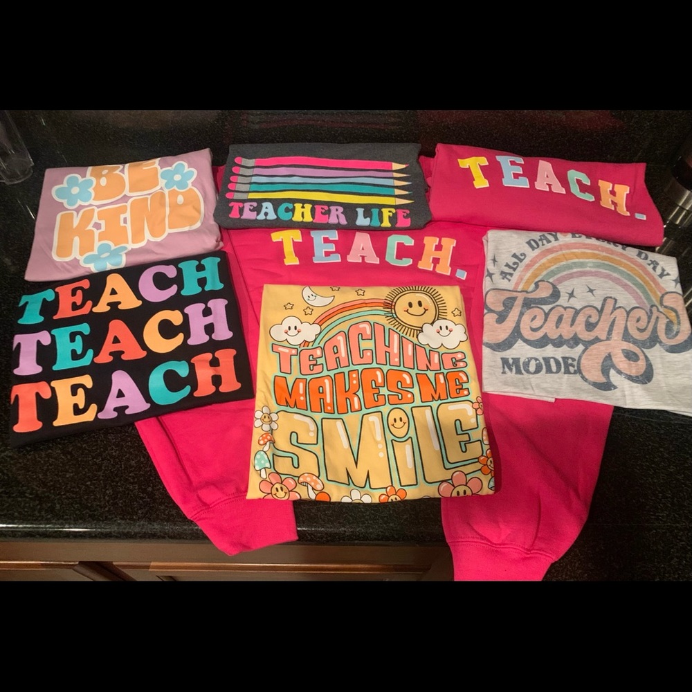 Teacher Tshirts (2 tees bundle) - Picture 8 of 8